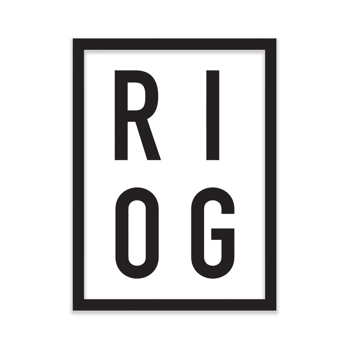 Classic RIOG Box Sticker