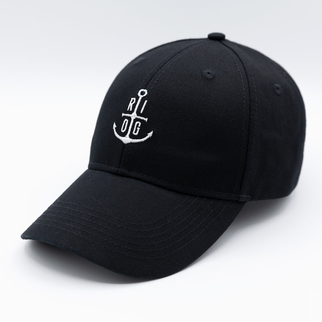 RI OG Anchor Ball Cap - Black – Rhode Island Original