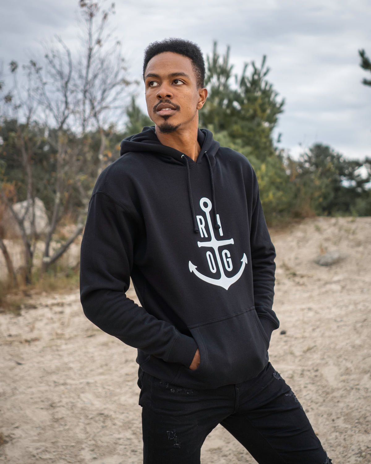 ORIGINAL Black RI OG Hoodie