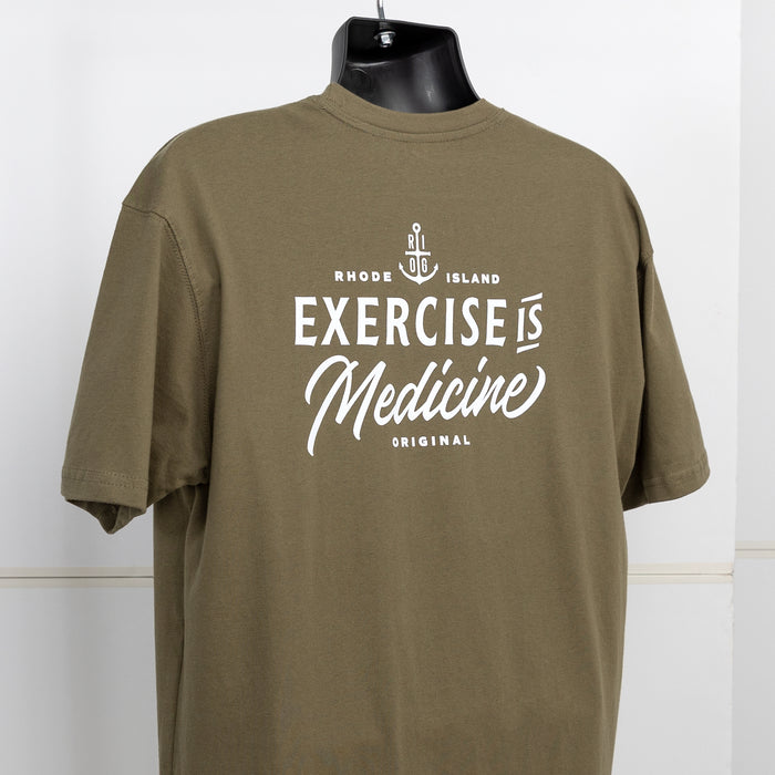 FREE Exercise is Medicine Tee- Military Green