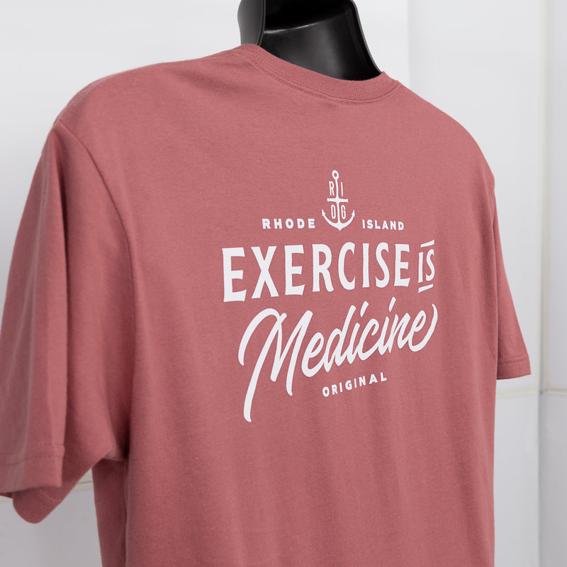Exercise is Medicine Tee- Mauve
