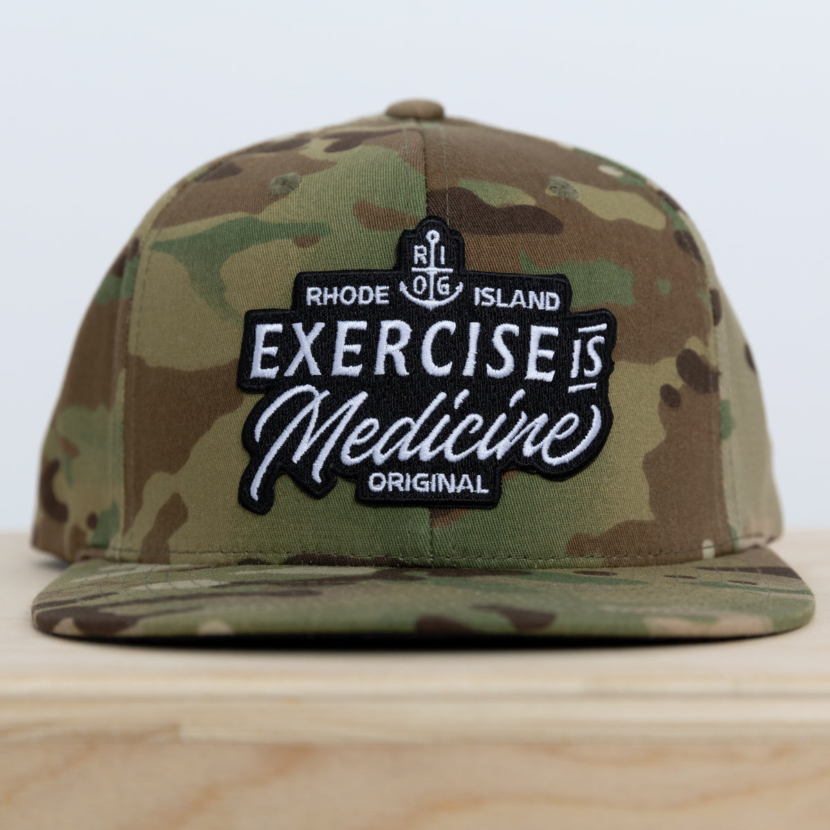 Exercise is Medicine- Multicam Snapback