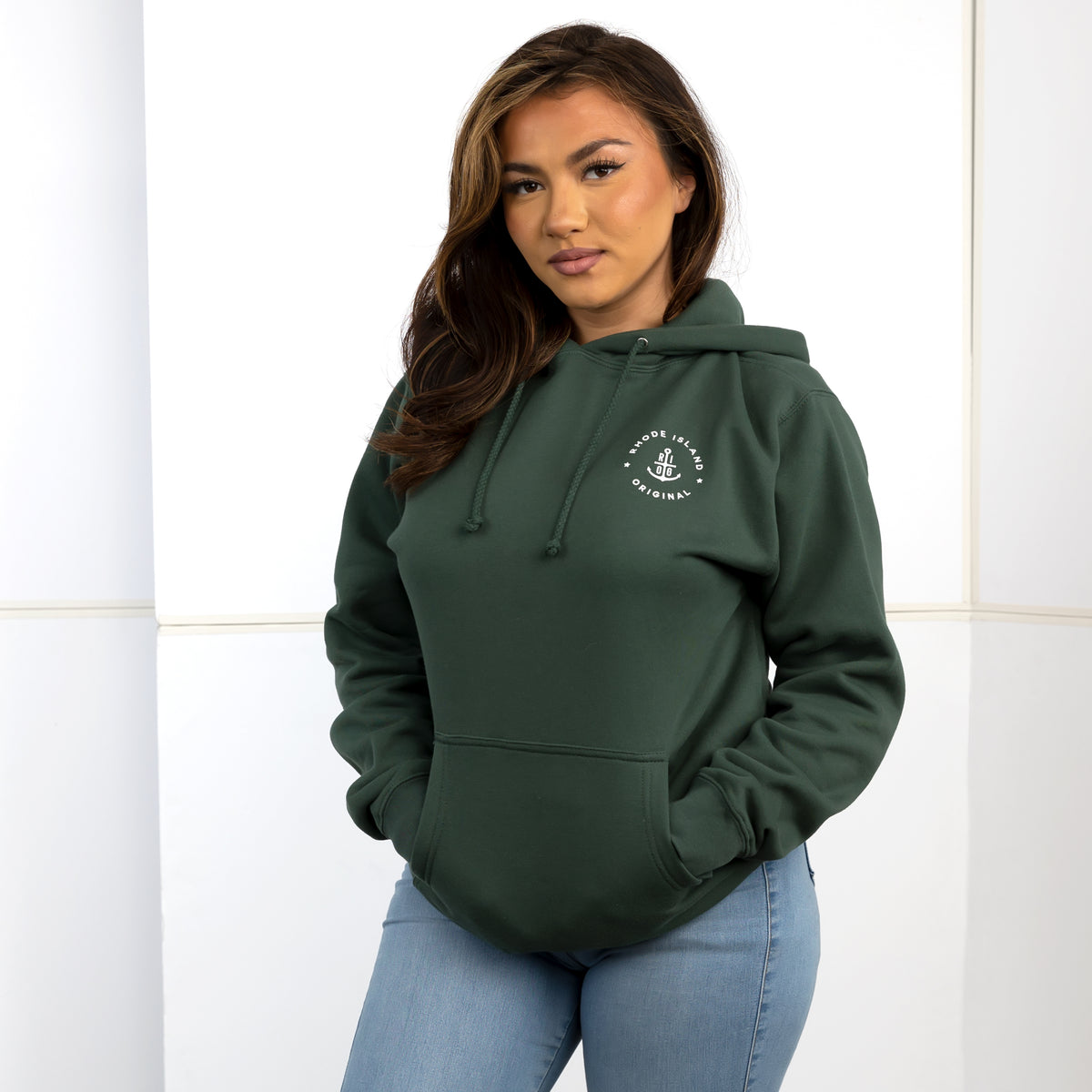 ESSENTIAL Pine Green RI OG Hoodie