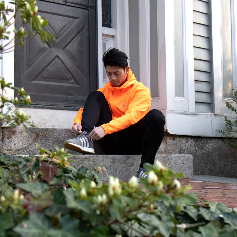 Lightweight Windbreaker- Bold Orange