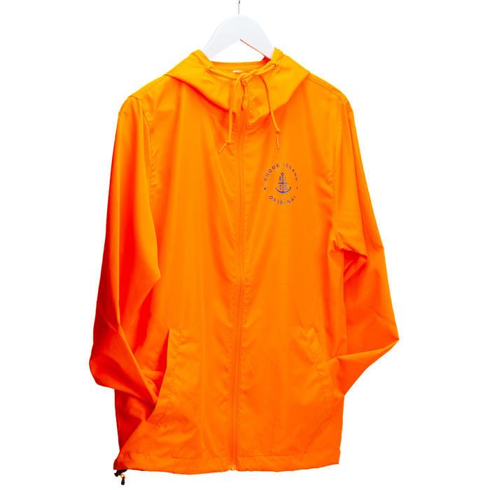 Lightweight Windbreaker- Bold Orange
