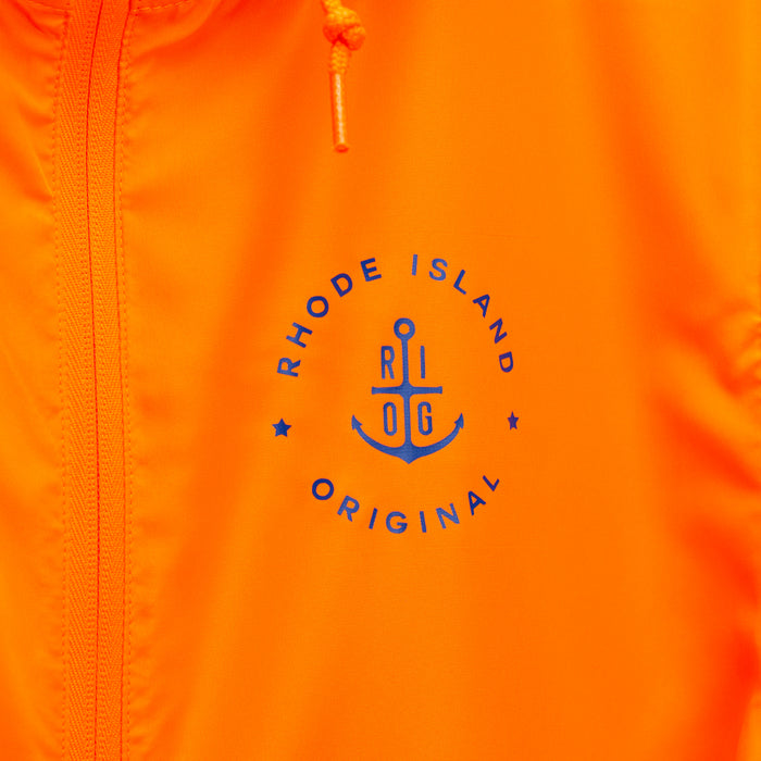 Lightweight Windbreaker- Bold Orange