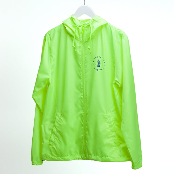 Lightweight Windbreaker- Neon Yellow