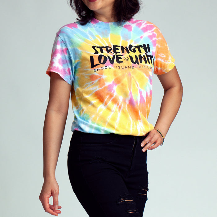 Classic Multi-Color Tie Dye Tee