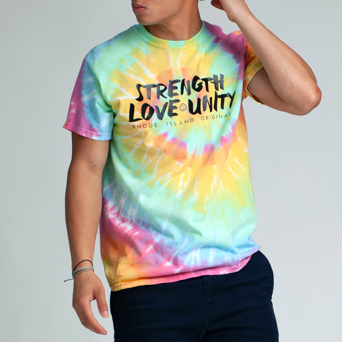 Classic Multi-Color Tie Dye Tee