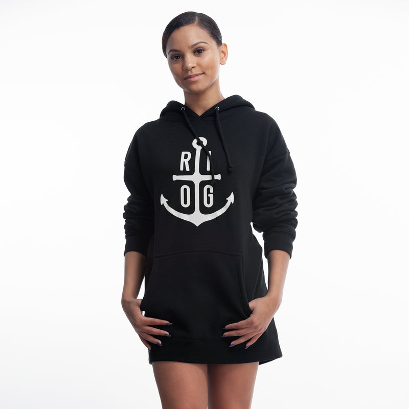 Black RI OG Anchor Hoodie