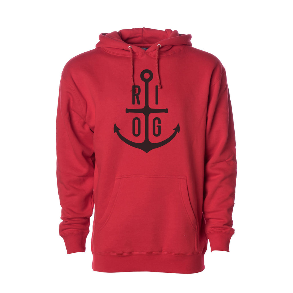 ORIGINAL Red RI OG Hoodie – Rhode Island Original