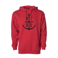 Red RI OG Anchor Hoodie